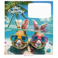 Зошит 24арк. лін. Star "Summer vibes" ВД-лак №018-3494L(25)(200)