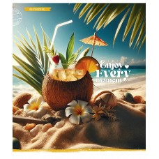 Зошит 60арк. кліт. Школярик "Enjoy your summer" ВД-лак №060-3515K(5)(80)