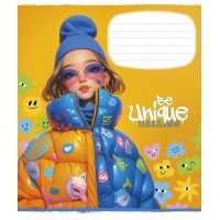 Зошит 24арк. лін. Школярик "Be unique " виб.Уф-лак №024-3455L(25)(200)
