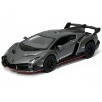 Машина металлическая Kinsmart Lamborghini Veneno, в коробке (24) (96) KT-5367-W