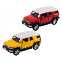 Машина метал.АвтопромToyotaFJ Cruiser,1:32,на бат-ці,світ,звук,відчин.двері68304(48) КІ