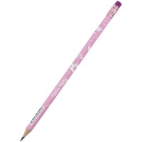 Олівець гр. "Kite" №HK25-056 Hello Kitty з гумкою,в тубі(36)
