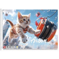 Альбом для малюв. на пруж. 20/120 А4 №PB-SC-020-8026/Школярик/