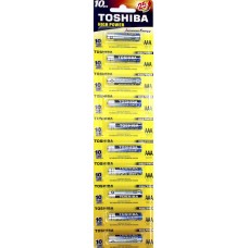 Батарейки Toshiba Alkaline LR-03/блістер 10шт