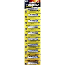 Батарейки Toshiba Alkaline LR-06/блістер 10шт