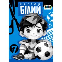 Картон білий А4 7арк. №25139/Мандарин/(50)