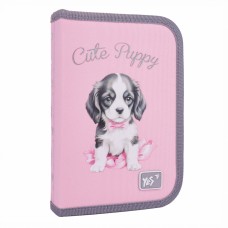 Пенал "Yes" Doggy Princess тв.,одинар.,2клап. №HP-04/533706