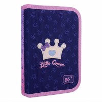 Пенал "Yes" Little Queen тв.,одинар.,з 1 клап. №HP-03/533660