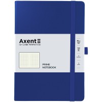 Блокнот А5 96арк. кліт. карт. "Partner Prime" синя №8305-38-A/Axent/(18)(36)