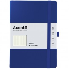 Блокнот А5 96арк. кліт. карт. "Partner Prime" синя №8305-38-A/Axent/(18)(36)