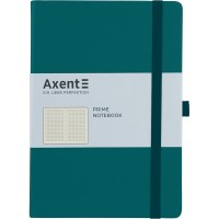 Блокнот А5 96арк. кліт. карт. "Partner Prime" малахіт №8305-31-A/Axent/(18)(36)