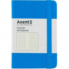 Блокнот В6 96арк. кліт. тв. обкл. "Partner" блакитний №8301-07/Axent/(24)
