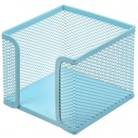 Куб для паперу "Buromax" №BM.6215-14 Pastel метал.,блакитний(12)