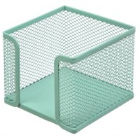 Куб для паперу "Buromax" №BM.6215-38 Pastel метал.,м'ятний(12)