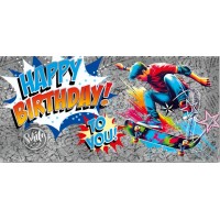 Конверт для грошей "Happy birthday" (підлітк.) №2829/Фоліо/(25)
