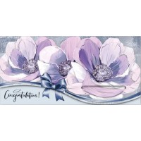 Конверт для грошей "Бузкові квіти" №2831/Фоліо/(25)