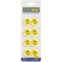 Маркер "Buromax" №BM.0031 Смайлик 8штх20мм