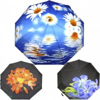 Парасолька жін. автомат Rain Flowers хустинка,в кор-ці 1020(12)(48)