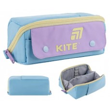 Пенал "Kite" блакитно-фіолетовий №K25-2700-4