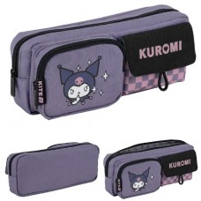 Пенал "Kite" Kuromi 1від.,м'який №HK25-2701-1(48)