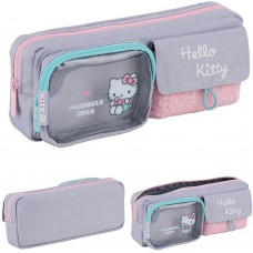 Пенал "Kite" Hello Kitty 1від.,м'який №HK25-2701-2(48)