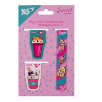 Закладка магніт. "Yes" №708352 Sweet Cream 3 шт
