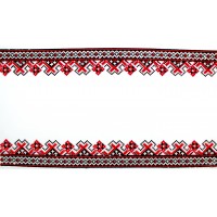 Рушник Великодній,вишив.хрестиком,мікрофібра 25х50см,мікс 28003