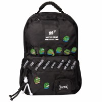 Рюкзак "Yes" T-51 Emotions Black 2від.,5карм. №559628