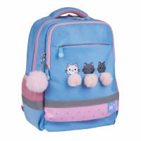 Рюкзак "Yes" S-52 Ergo Meow-Meow 2від.,3карм. №559884/10/