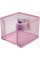 Куб для паперу "Buromax" №BM.6215-10 Pastel метал.,рожевий(12)