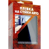 Плівка на стійки авто,чорна глянцева 4шт