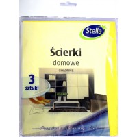 Серветки віскозні для прибирання "Stella" (3шт)(80)