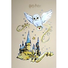 Блокнот А5 64арк. б/лін. м'яка обкл. Harry Potter термобіндер №HP25-193/Kite/(10)