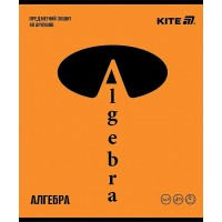 Зошит 48арк. кліт. "Kite" Предметка-Алгебра софт тач+УФ,Bright №K25-240-13(20)(320)