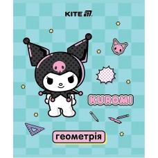 Зошит 48арк. кліт. "Kite" Предметка-Геометрія софт тач+УФ, Kuromi №HK25-240-1(8)(192)