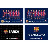 Альбом для малюв. на скобі 24арк. софт тач + УФлак "FC Barcelona" №BC25-242/Kite/(20)(160)