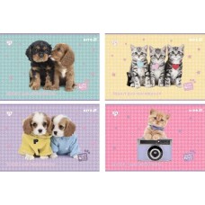 Альбом для малюв. на скобі 24 арк. софт тач + УФ лак "Studio Pets" №SP25-242/Kite/(12)(96)