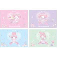 Зошит для малюв. на скобі 12/100 A4 "My Melody" УФ лак + глітер №HK25-241-3(25)(600)