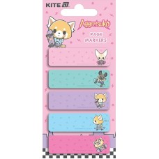 Закладка папер. "Kite" №AR25-480 Aggretsuko 5х15х50мм,100шт з малюнком