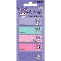 Закладка папер. "Kite" №HK25-480 Kuromi 5х15х50мм,100шт з малюнком