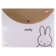 Папка-конверт "Yes" №492294 A4 Miffy на кнопці