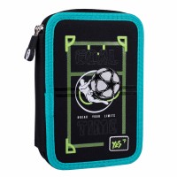 Пенал "Yes" Football Game твердий, подвійн. №HP-01/533641(48)