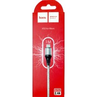 Кабель USB > microUSB HOCO X50 1м grey