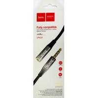 Кабель 3.5мм Aux Hoco UPA20 audio extension cable grey