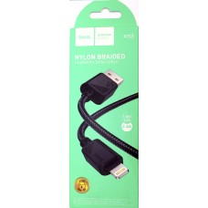 Кабель USB > lihgtning №X113 2.4A black