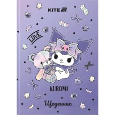 Щоденник шк. B5 "Kite" №HK25-262-4 Kuromi тв.обкл.(20)