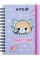 Блокнот А6 80арк. кліт. вирубка "Aggretsuko" №AR25-229/Kite/
