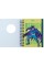 Блокнот А6 80арк. кліт. вирубка "DC Comics" №DC25-229/Kite/
