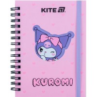 Блокнот А6 80арк. кліт. вирубка "Kuromi" №HK25-229-2/Kite/