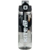 Пляшка для води пласт. "Kite" 800мл чорна №K25-1211-1(12)